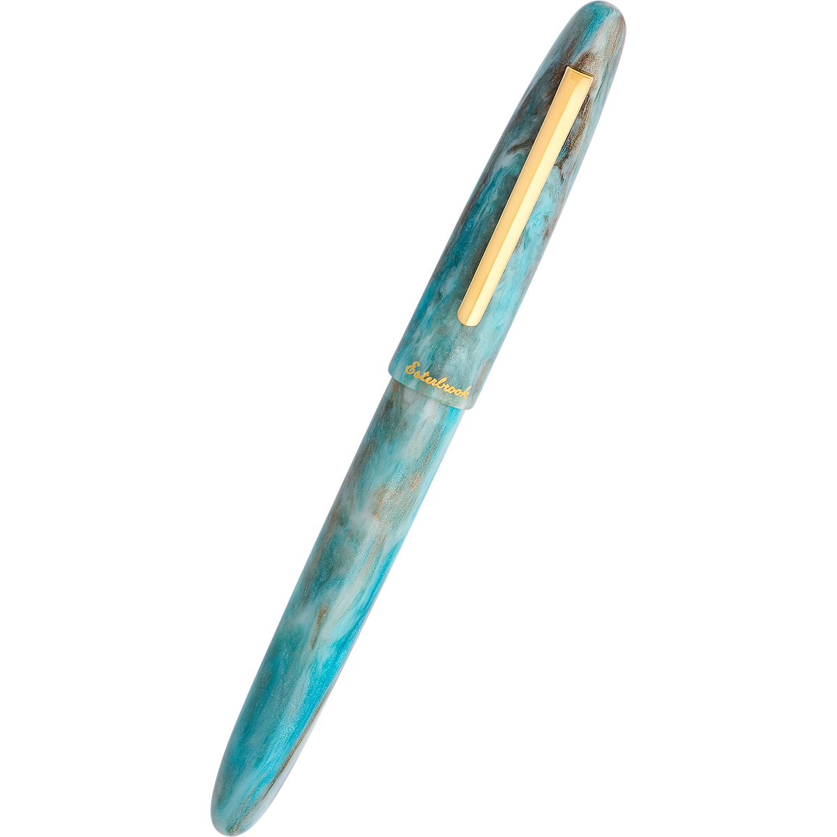 Esterbrook Estie Fountain Pen - Avalanche - Stainless (Oversized)-Pen Boutique Ltd