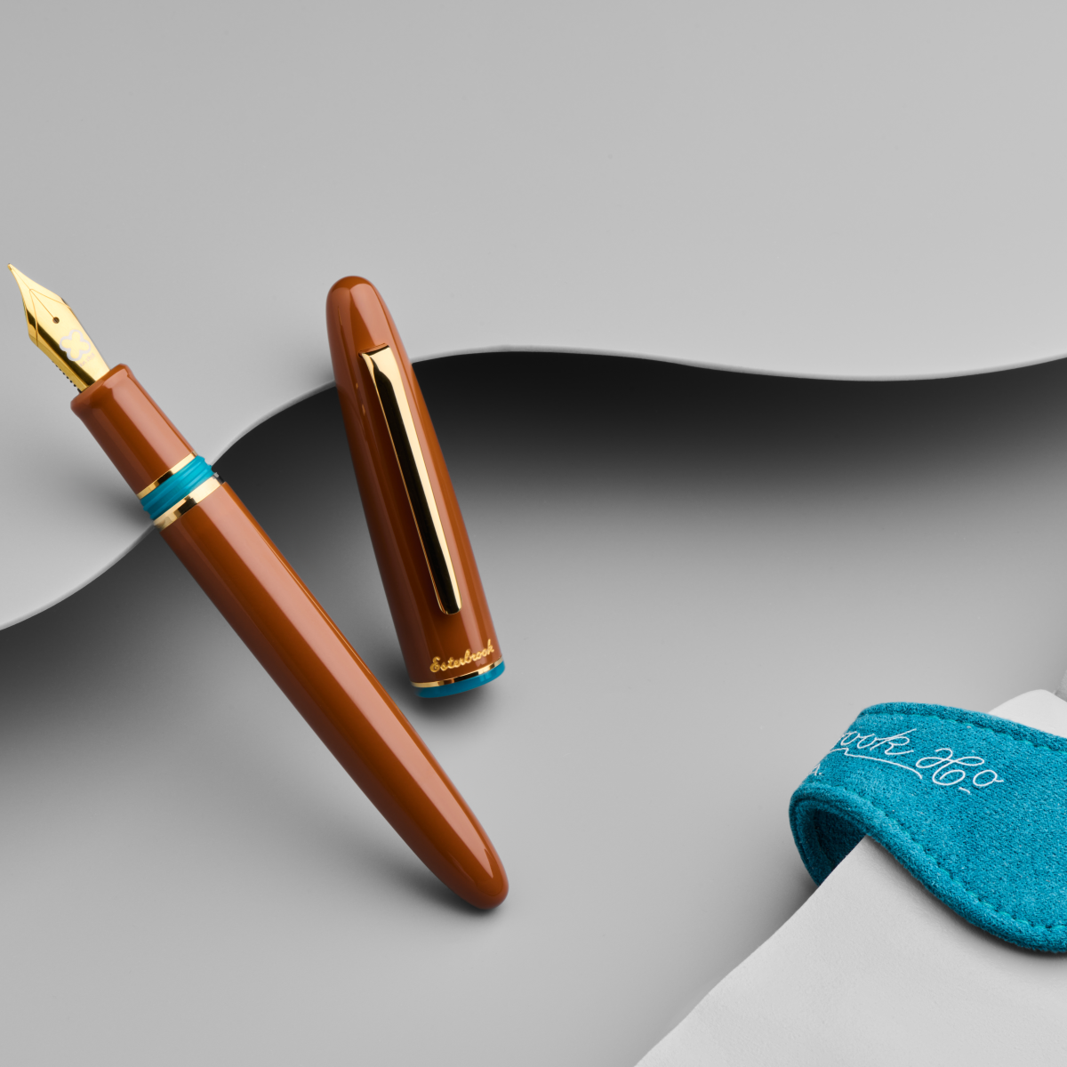 Esterbrook Estie Piston Filler Fountain Pen - Back to the Lands Incredible Rock - Gold Trim (Seasonal)-Pen Boutique Ltd