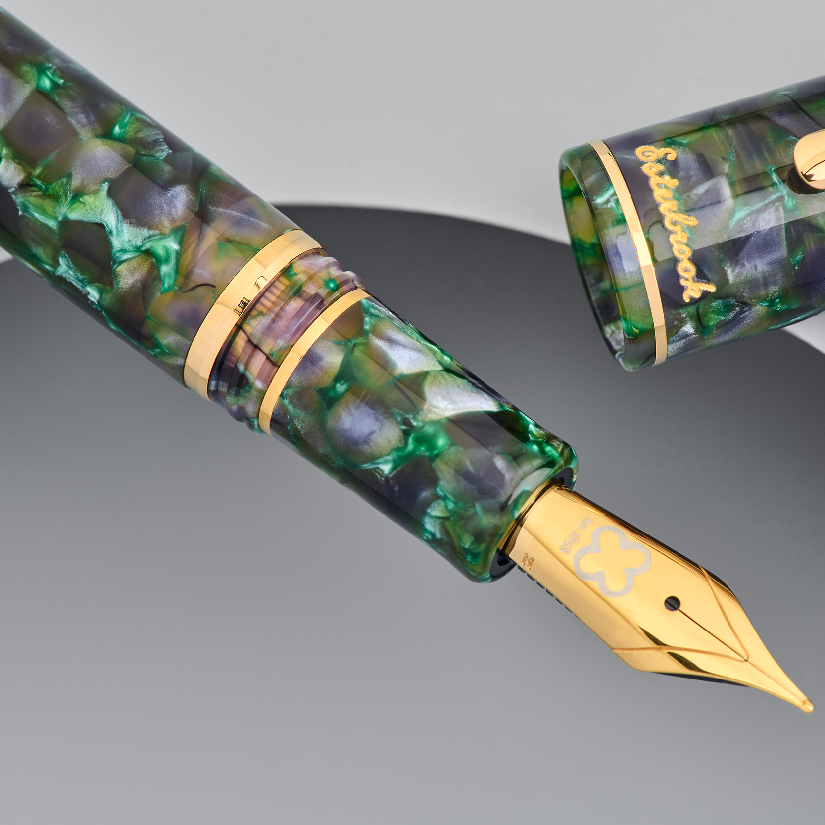 Esterbrook Estie Piston Filler Fountain Pen - Jurassic - Gold Trim-Pen Boutique Ltd