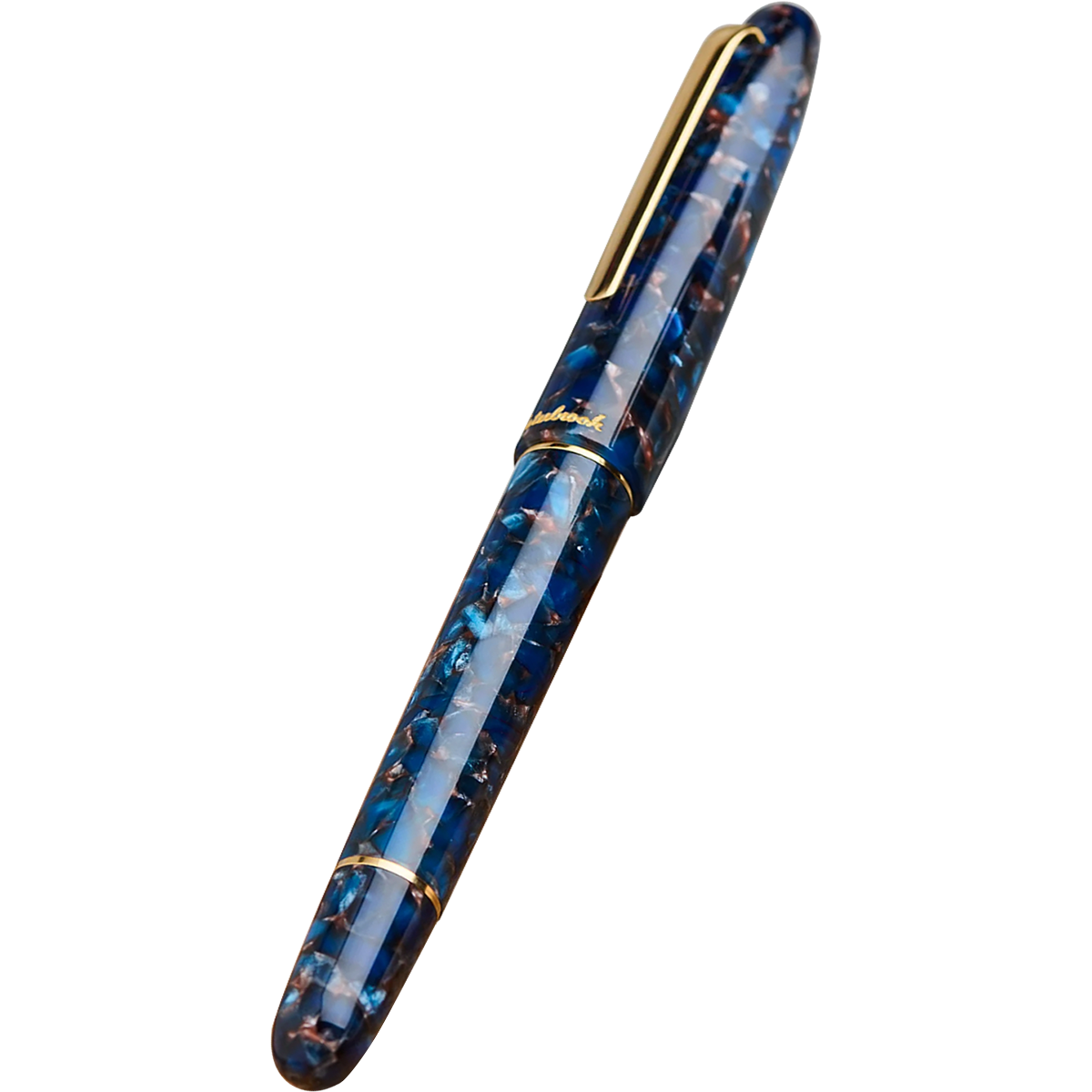 Esterbrook Estie Piston Filler Fountain Pen - Nouveau Bleu - Gold Trim-Pen Boutique Ltd