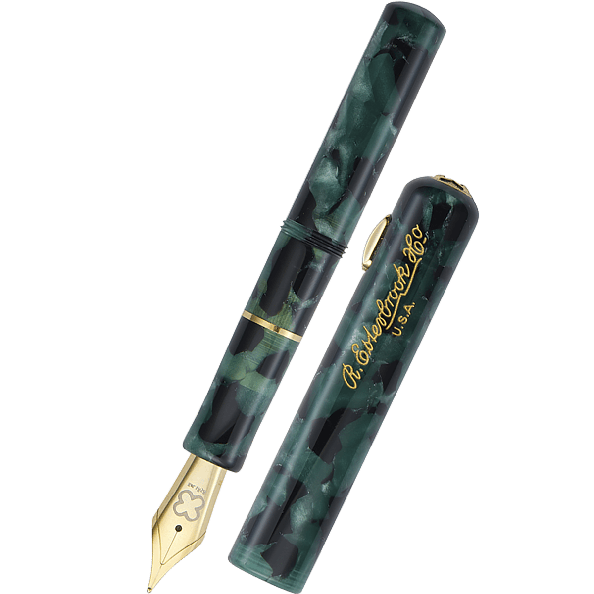 Esterbrook Niblet Fountain Pen - Evergreen - Gold Trim - Pen Boutique Ltd