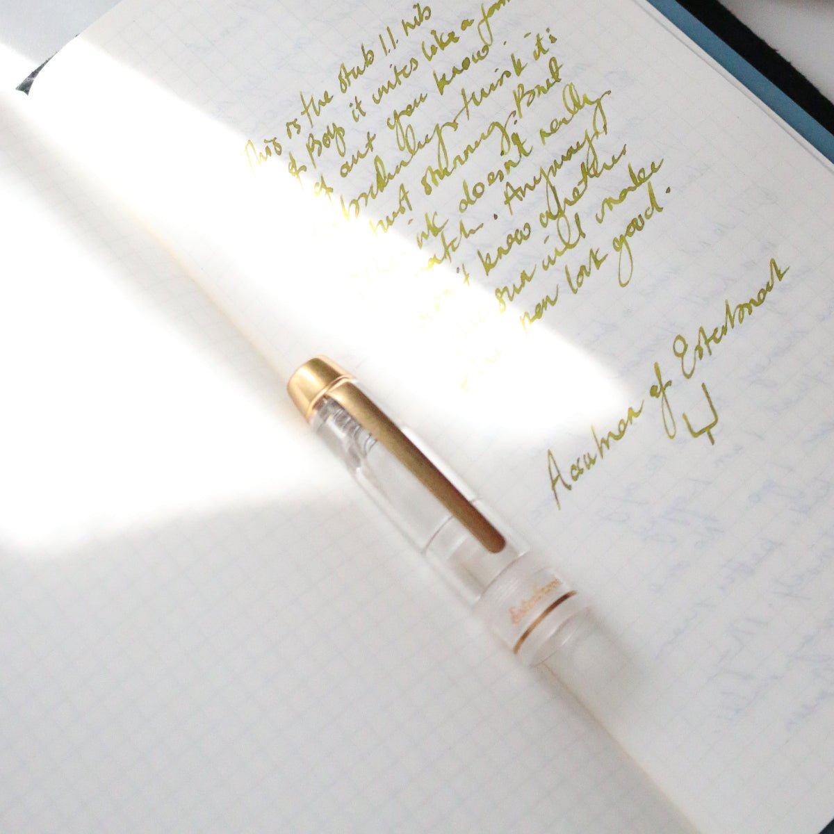 Esterbrook Estie Fountain Pen - Accutron Spaceview - Pen Boutique Ltd