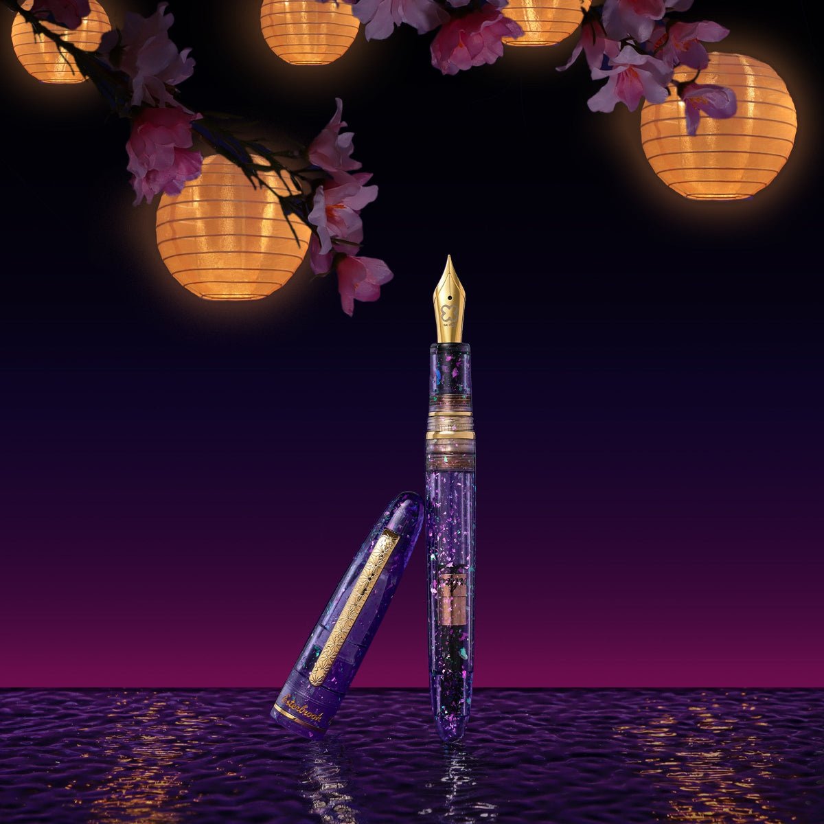 Esterbrook x Sakura Dragon Estie Fountain Pen - Sakura Street ( Limited production) - Pen Boutique Ltd