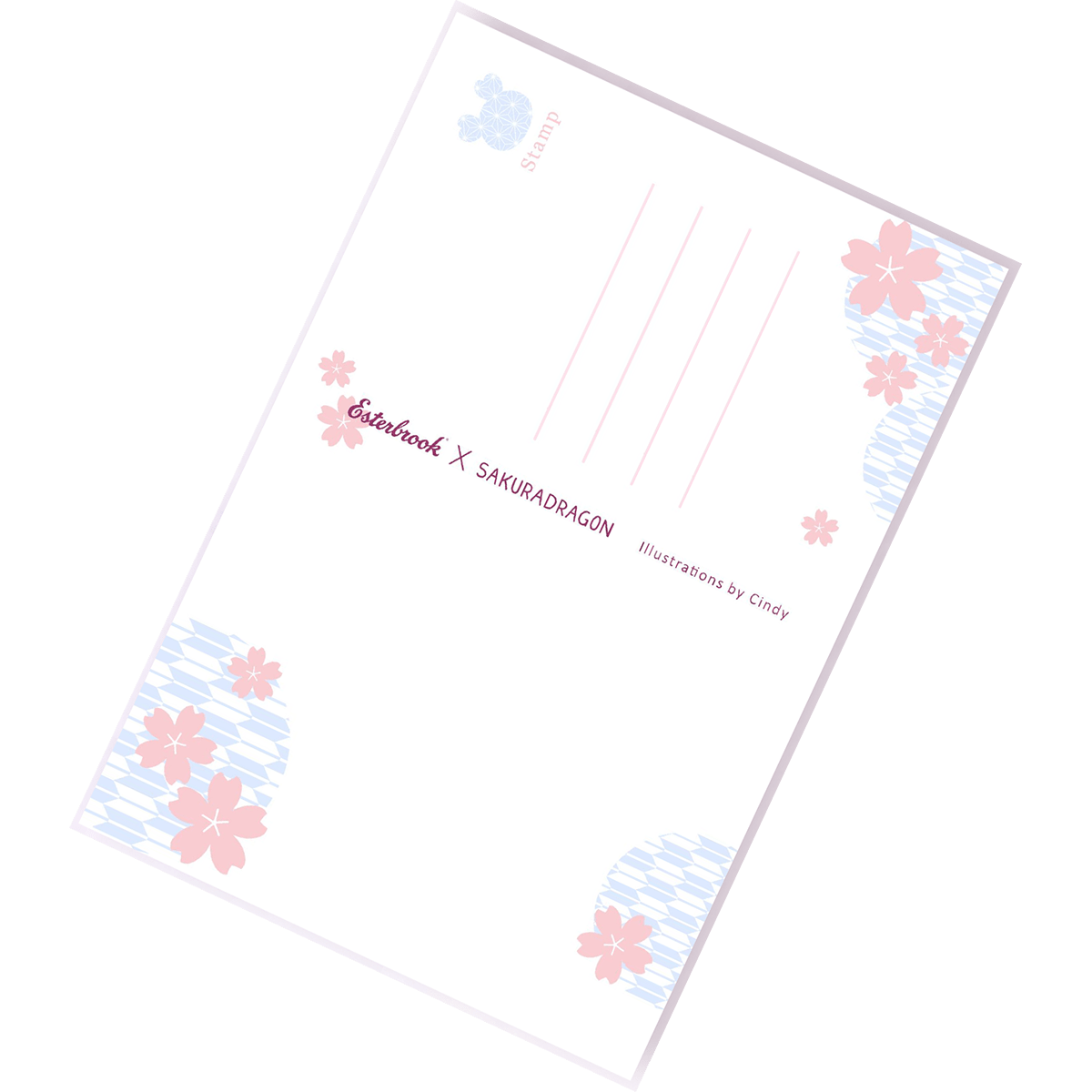 Esterbrook x Sakura Dragon Post Cards - Sakura Street - Pen Boutique Ltd