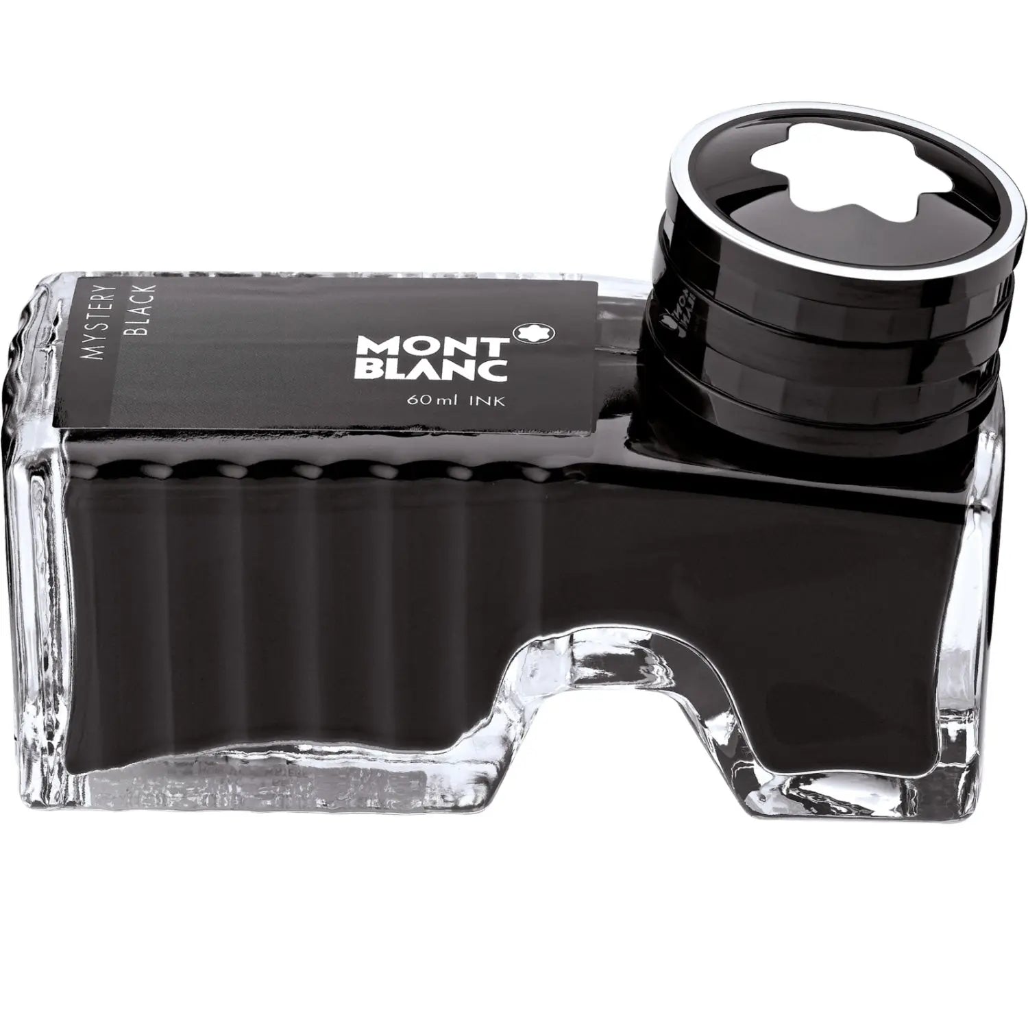 Montblanc Bottled Ink - Mystery Black - 60ml-Pen Boutique Ltd