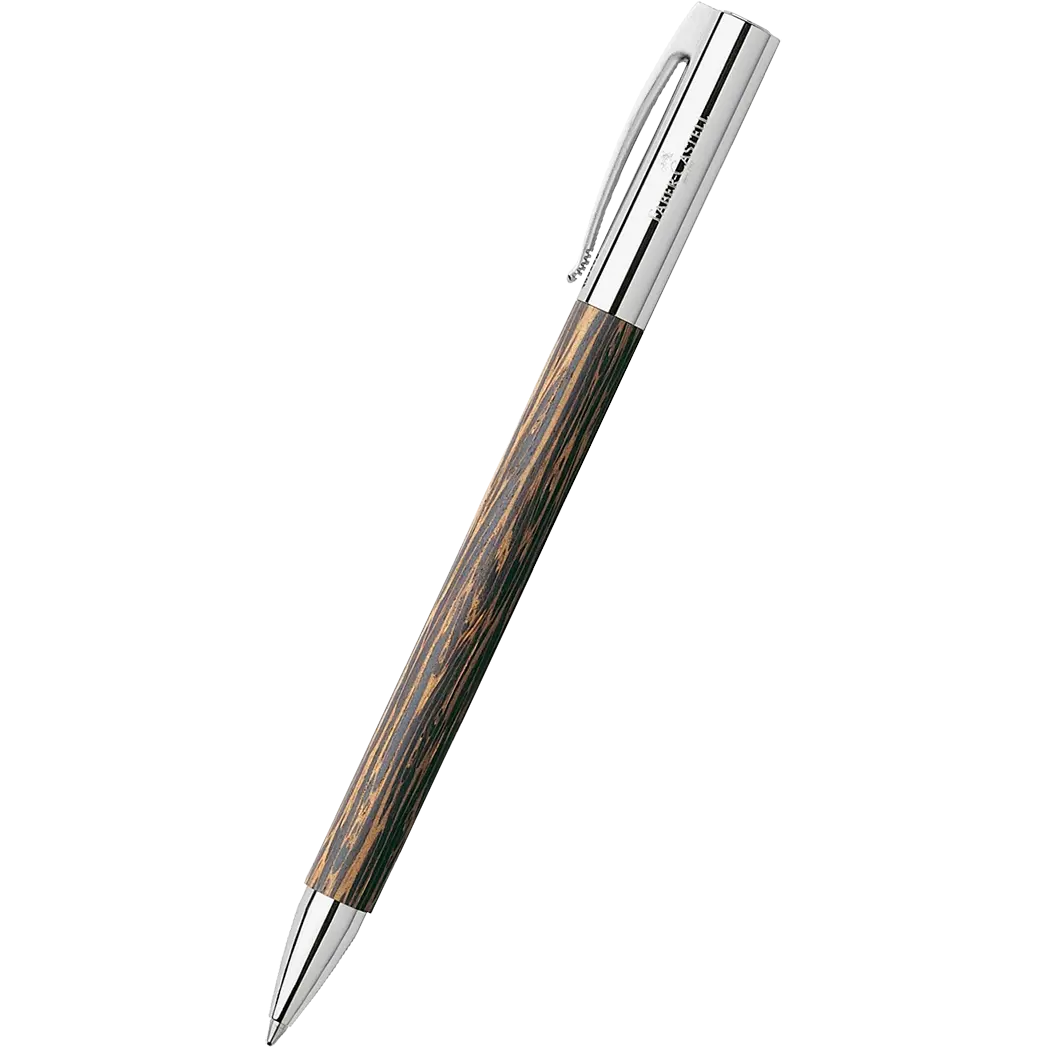 Faber-Castell Ambition Coconut Wood Ballpoint Pen-Pen Boutique Ltd