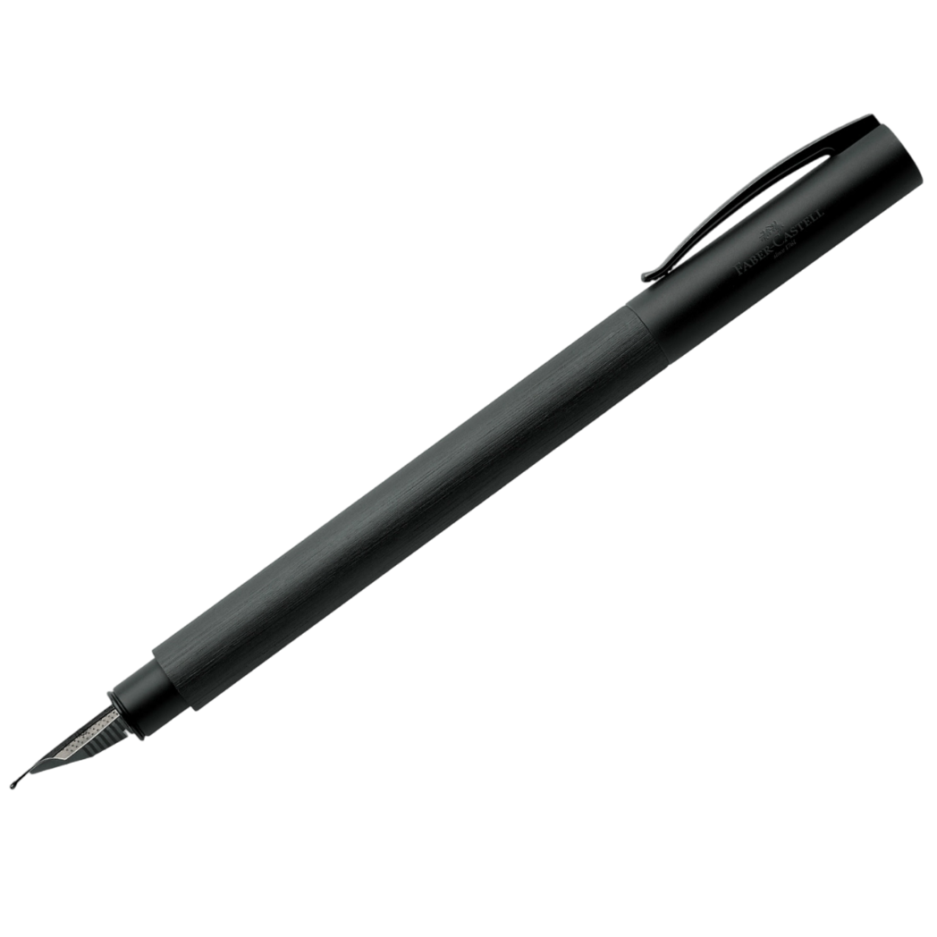 Faber-Castell Ambition Fountain Pen - All Black-Pen Boutique Ltd