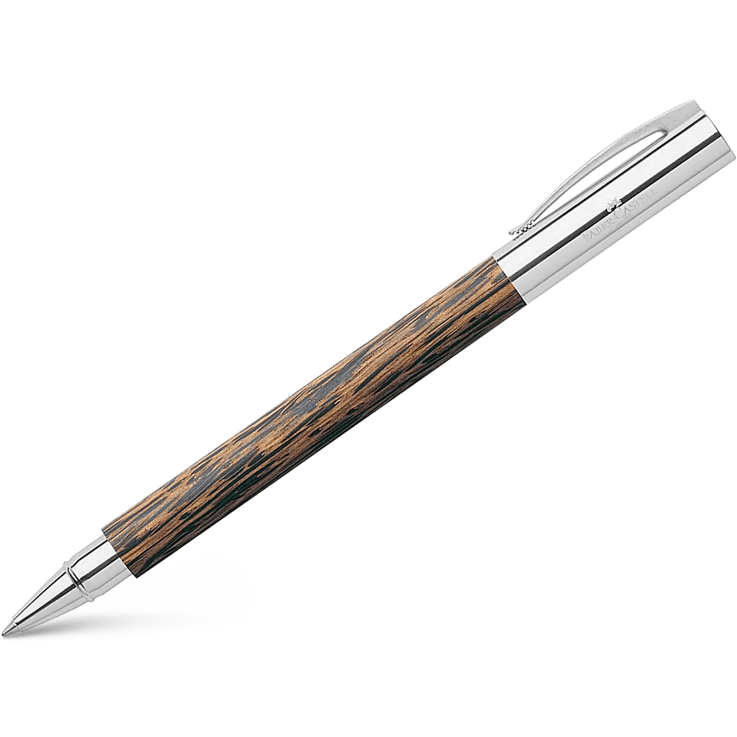 Faber-Castell Ambition Rollerball Pen - Coconut Wood - Pen Boutique Ltd
