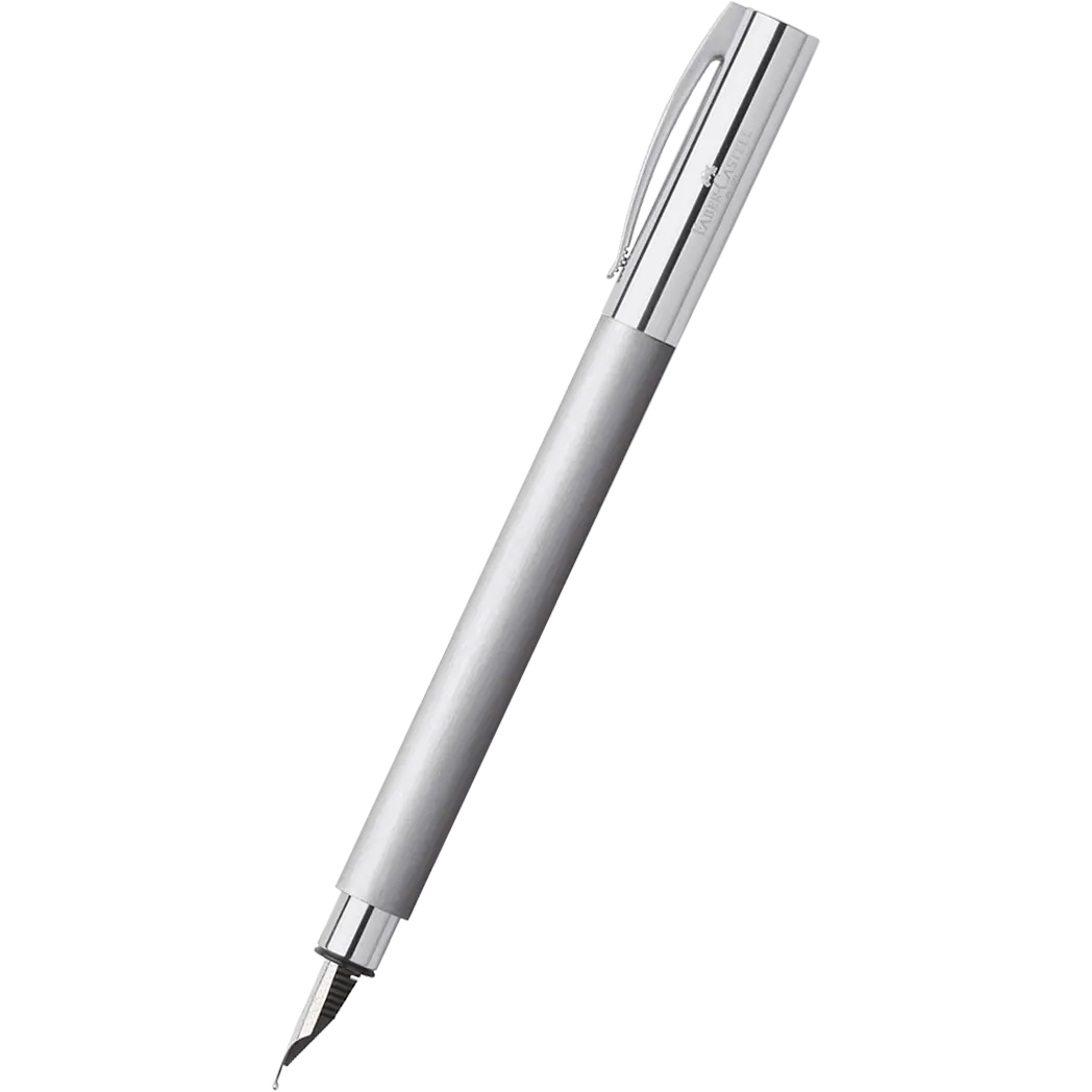 Faber-Castell Ambition Stainless Steel Fountain Pen-Pen Boutique Ltd