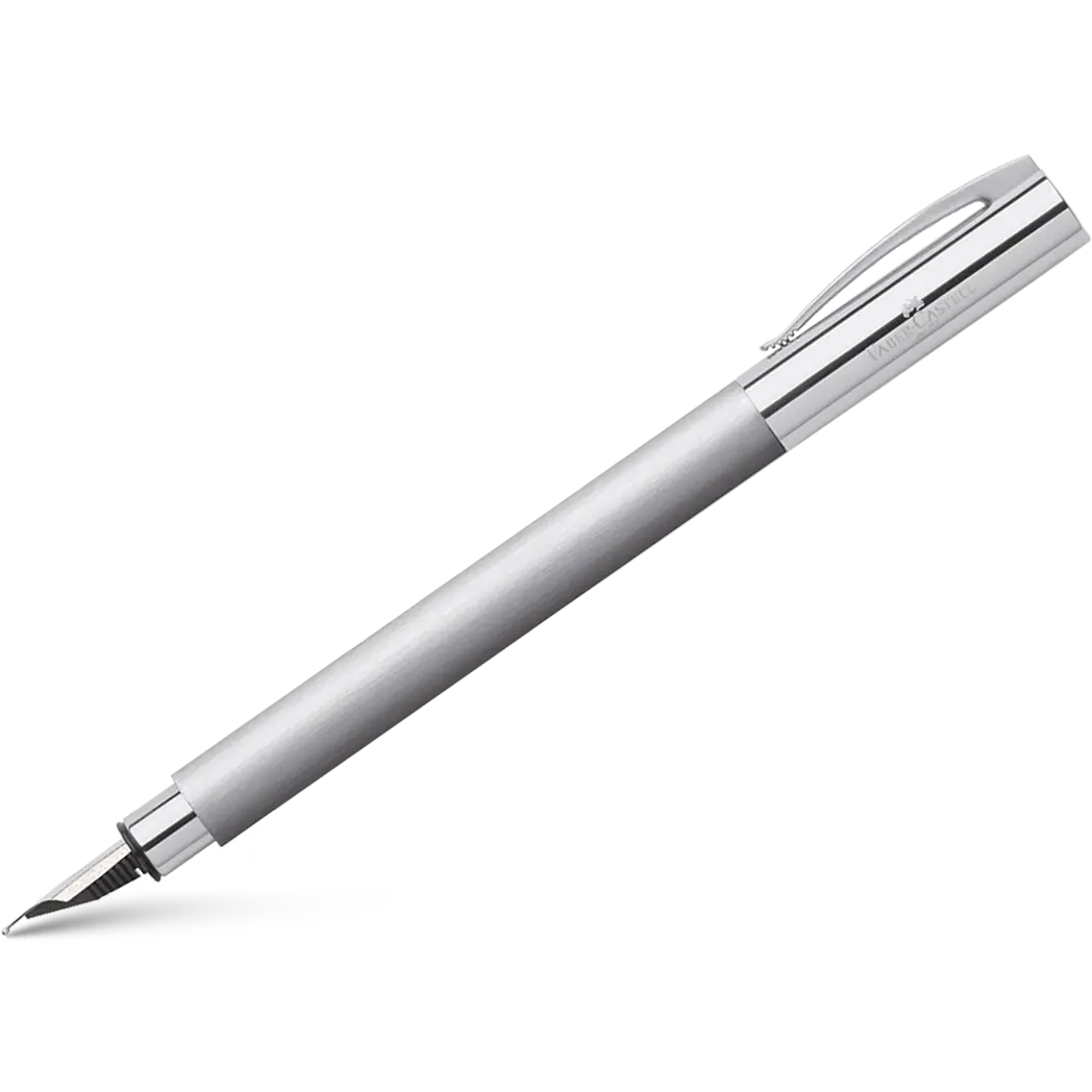 Faber-Castell Ambition Stainless Steel Fountain Pen-Pen Boutique Ltd