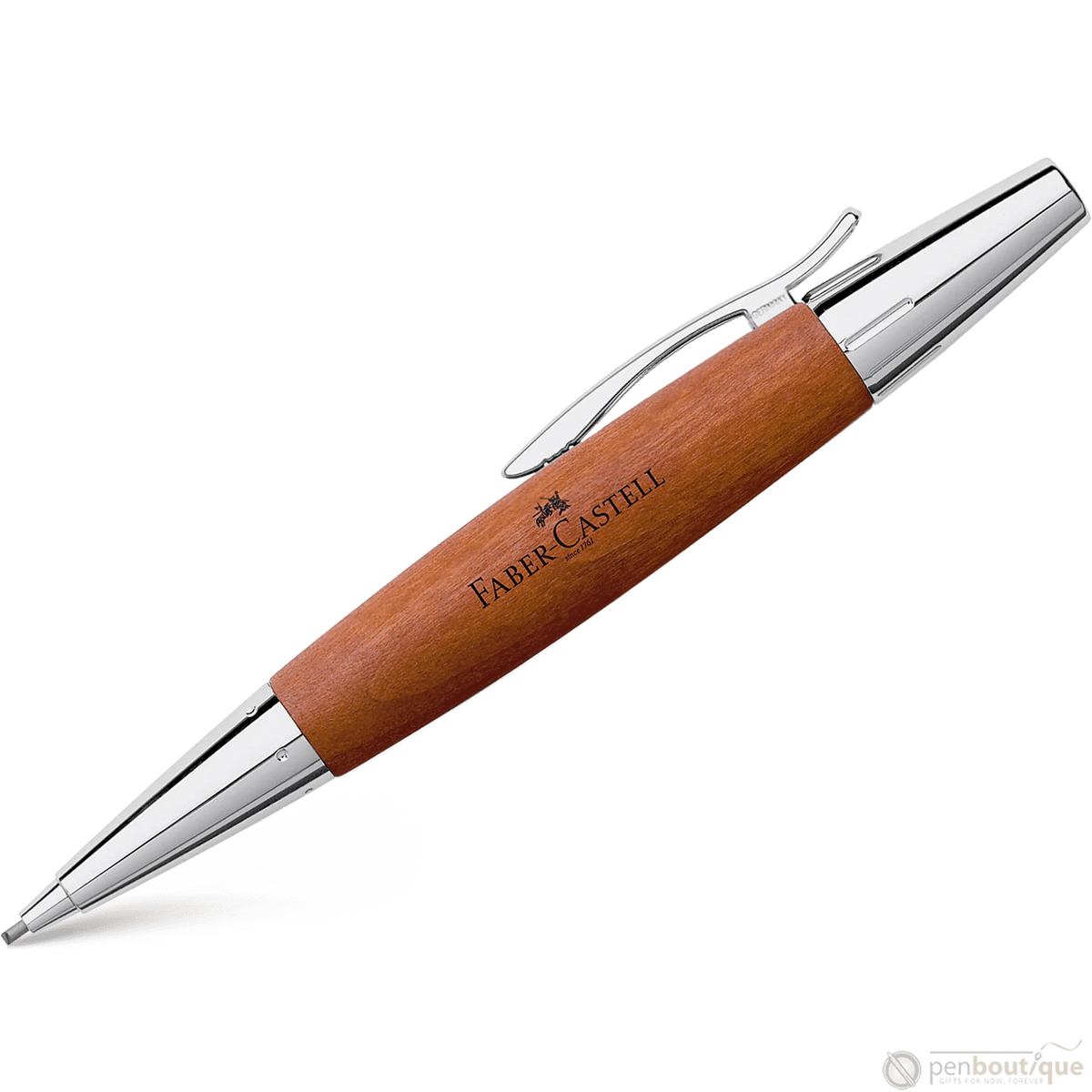 Faber-Castell Design E-Motion Pencil Brown - Pen Boutique Ltd