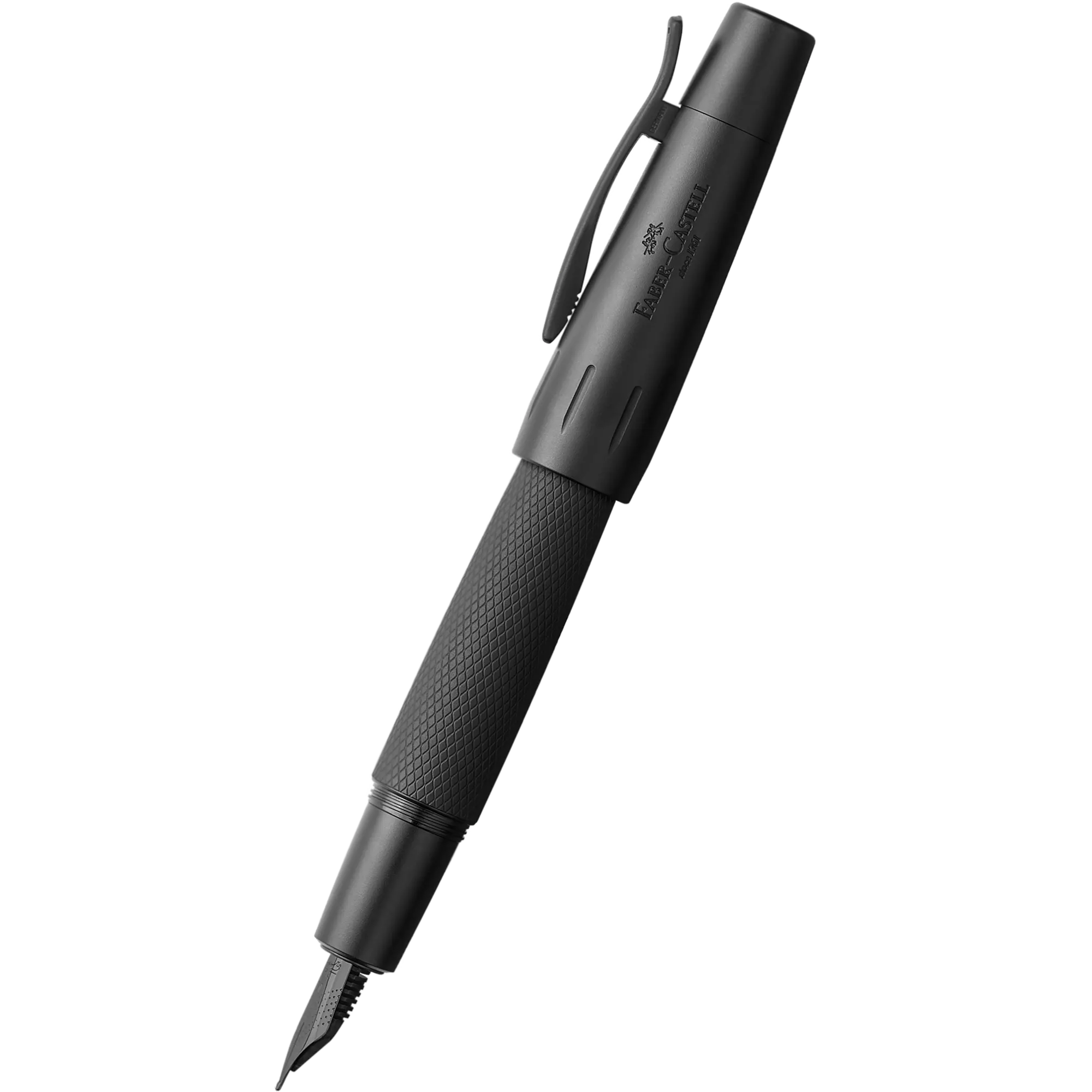 Faber-Castell E-Motion Pure Black Fountain Pen-Pen Boutique Ltd