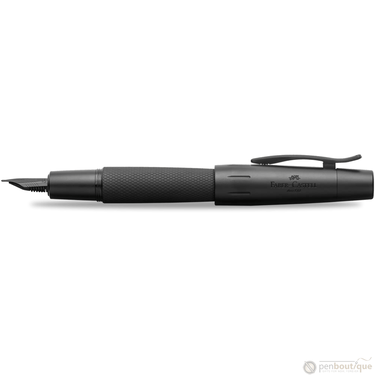 Faber-Castell E-Motion Pure Black Fountain Pen - Pen Boutique Ltd