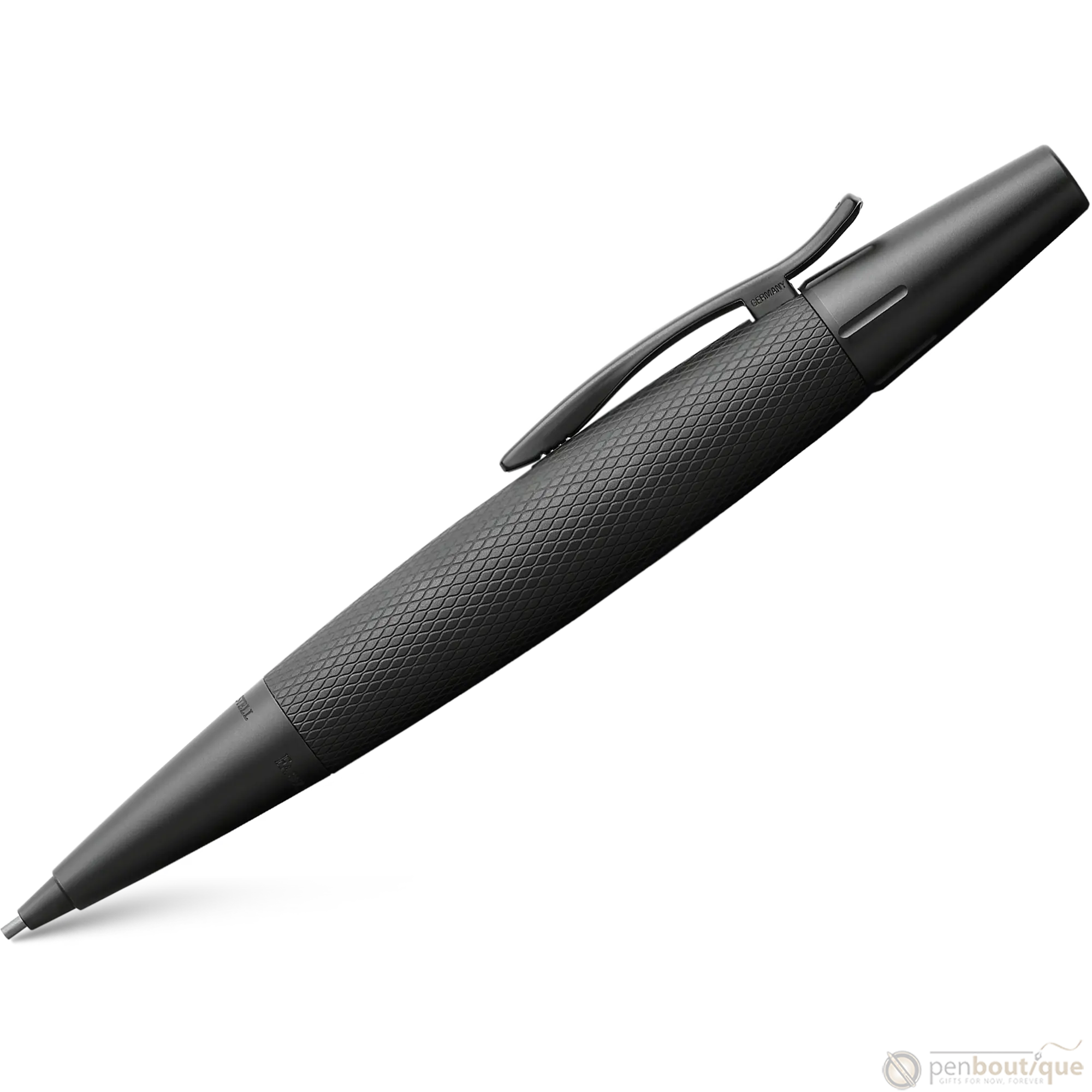 Faber-Castell E-Motion Pure Black Mechanical Pencil-Pen Boutique Ltd