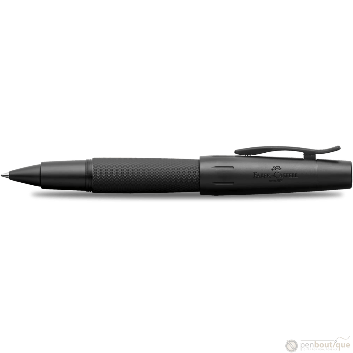 Faber-Castell E-Motion Pure Black Rollerball Pen - Pen Boutique Ltd