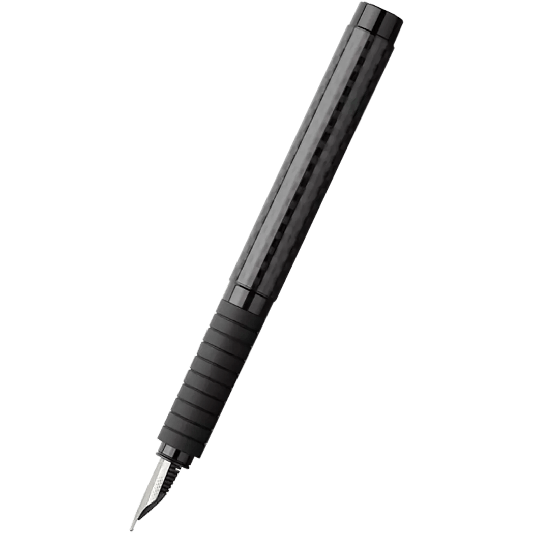 Aston Martin White Logo Carbon Fiber Ballpoint Pen – Black Ink, Chrome Trim – The Perfect Gift