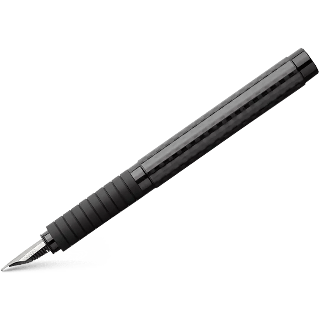 Faber-Castell Essentio Black Carbon Fountain Pen - Pen Boutique Ltd