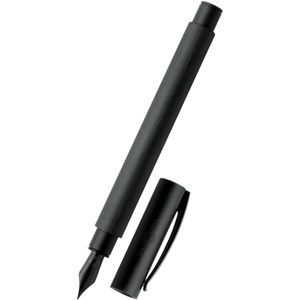 Faber-Castell Ambition Fountain Pen - All Black-Pen Boutique Ltd