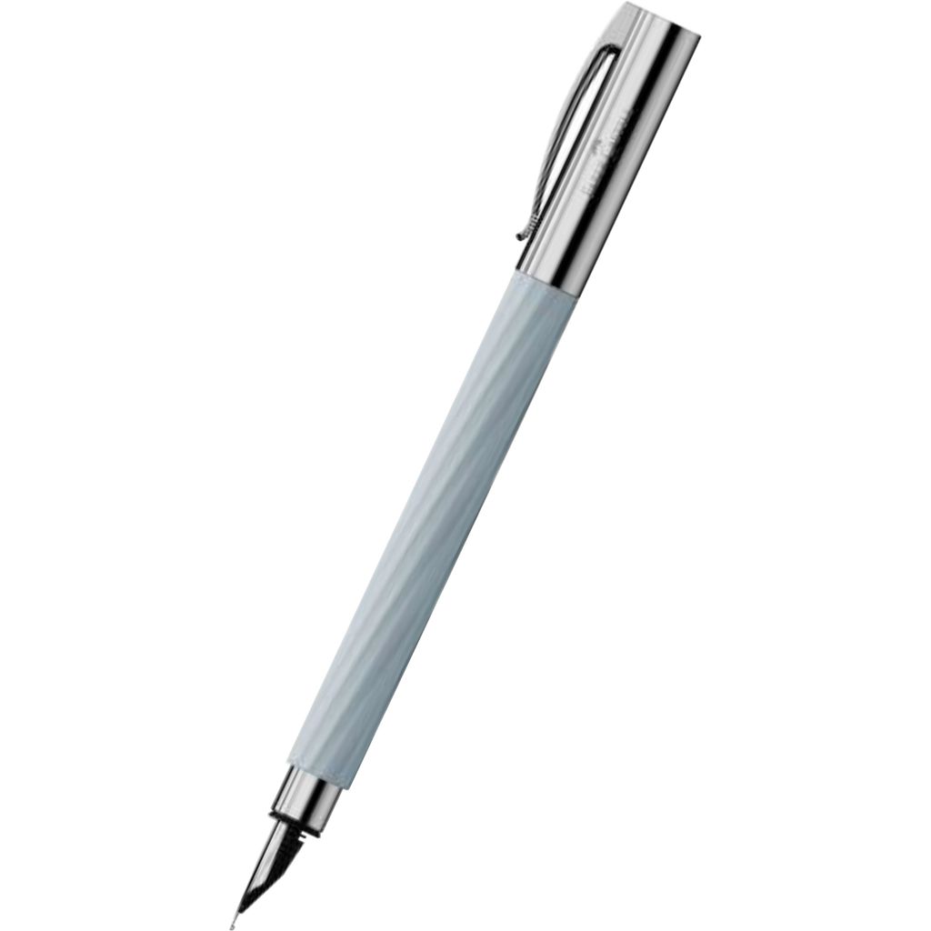 Faber-Castell Ambition Fountain Pen - Italic Blue Ice-Pen Boutique Ltd