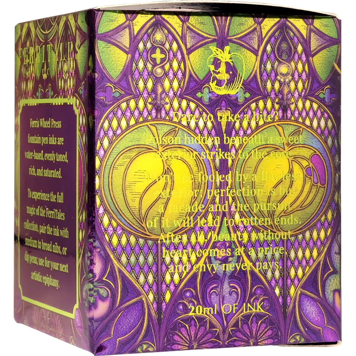Ferris Wheel Press FerriTales Ink Bottle - Once Upon a Time | Poison Envy - 20ml