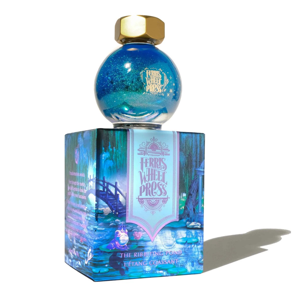 Ferris Wheel Press FerriTales Ink Bottle - The Ribbiting Pond - 20ml - Pen Boutique Ltd