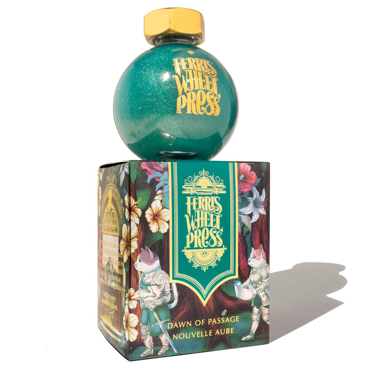 Ferris Wheel Press FerriTales The Book of Knights Ink Bottle - Dawn of Passage - 85ml - Pen Boutique Ltd