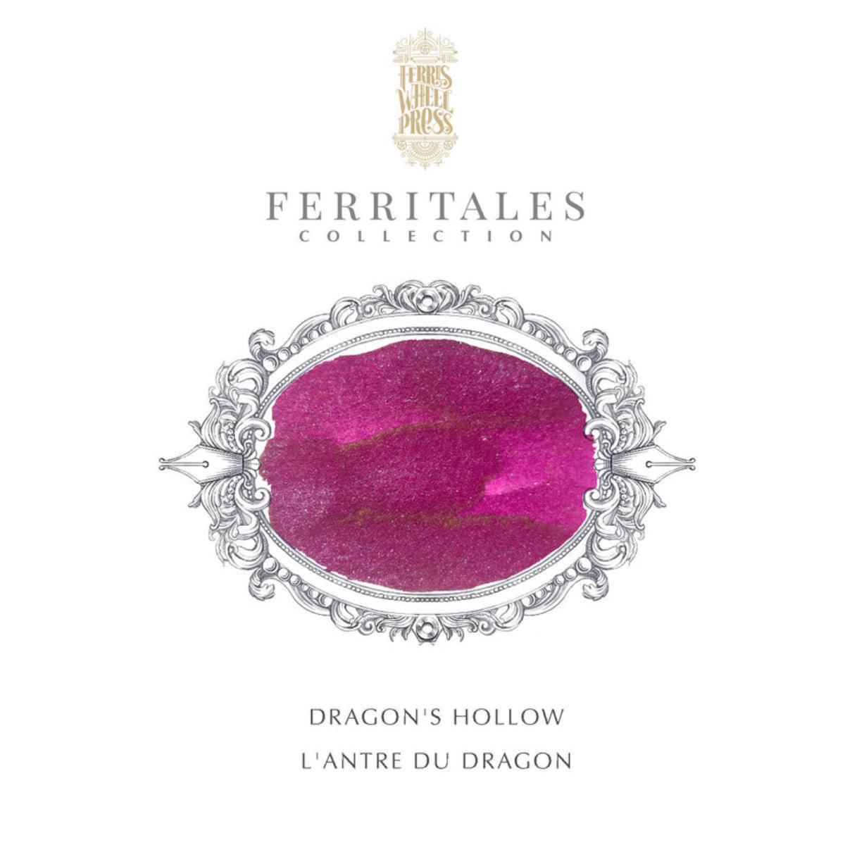 Ferris Wheel Press FerriTales The Book of Knights Ink Bottle - Dragons Hollow - 10ml - Pen Boutique Ltd