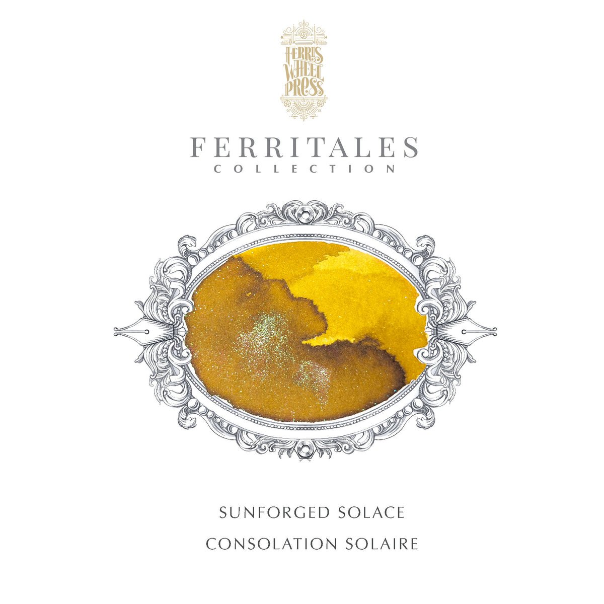 Ferris Wheel Press FerriTales The Book of Knights Ink Bottle - Sunforged Solace - 85ml - Pen Boutique Ltd