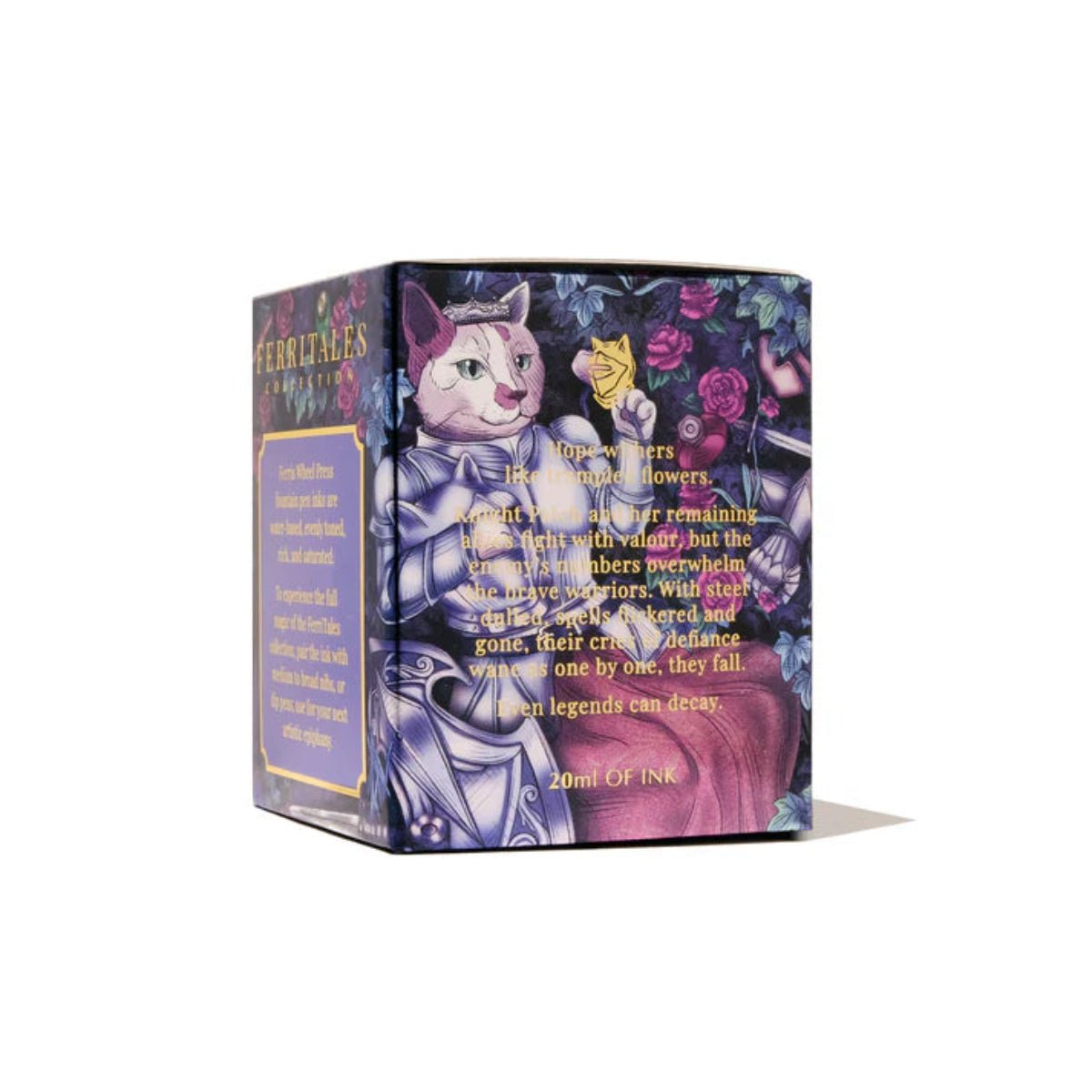 Ferris Wheel Press FerriTales The Book of Knights Ink Bottle - Wisterlight - 85ml - Pen Boutique Ltd