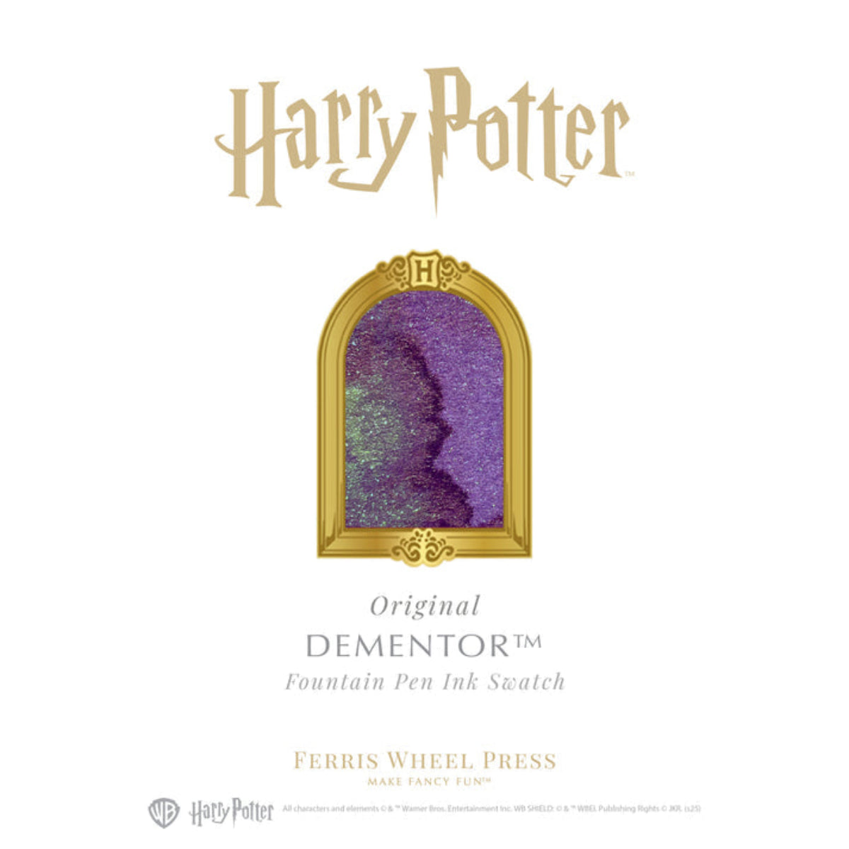 Ferris Wheel Press x WB Harry Potter Limited Masque Fountain Pen and 38ml Ink Set - Dementor-Pen Boutique Ltd