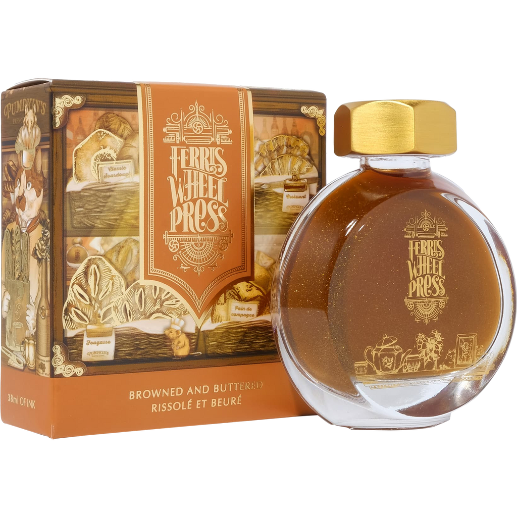 Ferris Wheel Press Ink Bottle - Browned Butter - 38ml-Pen Boutique Ltd
