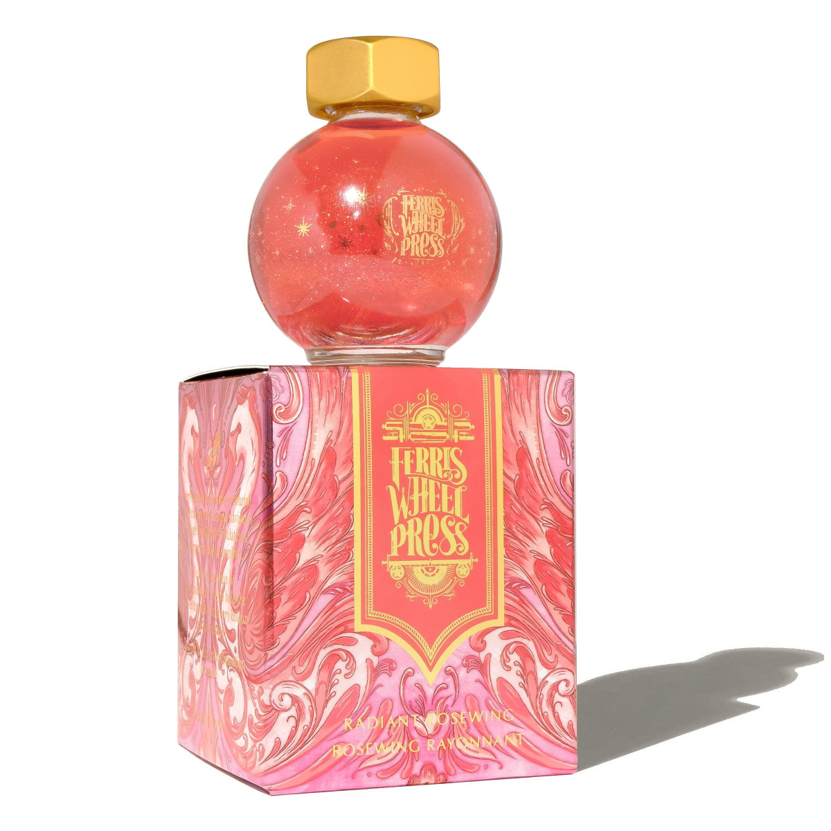 Ferris Wheel Press FerriTales Ink Bottle - Radiant Rosewing - 20ml-Pen Boutique Ltd