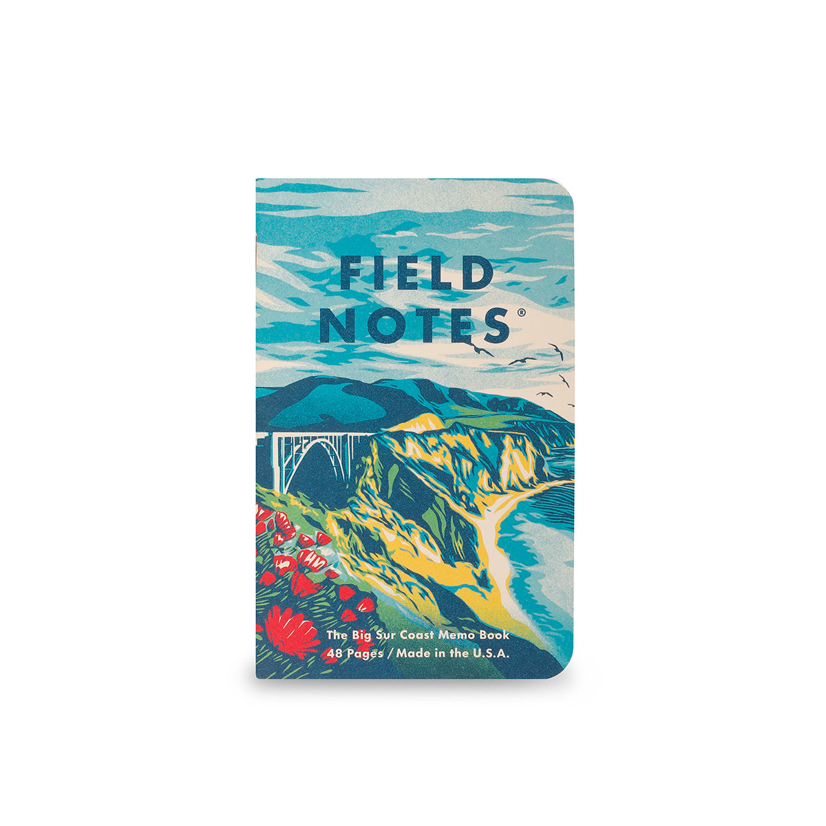 Field Notes Explore America Series A: Northern California 3-Pack Memo Books-Pen Boutique Ltd