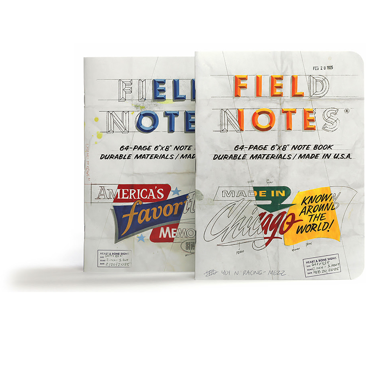 Field Notes Notebook - The Chicago Look (Spring Limited Edition)-Pen Boutique Ltd