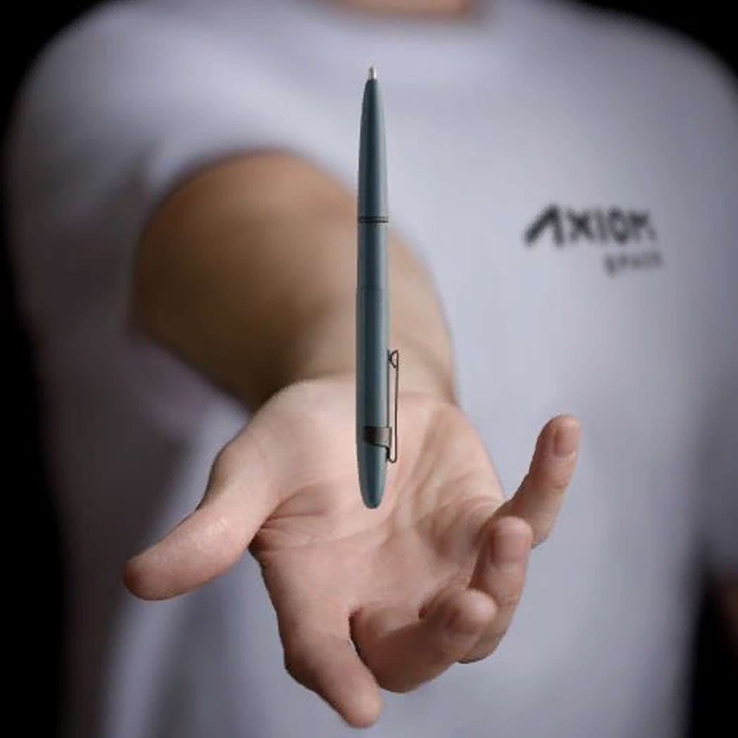 Fisher Space Ballpoint Pen - Bullet Cerakote - Elite Navy (with Black Clip)-Pen Boutique Ltd