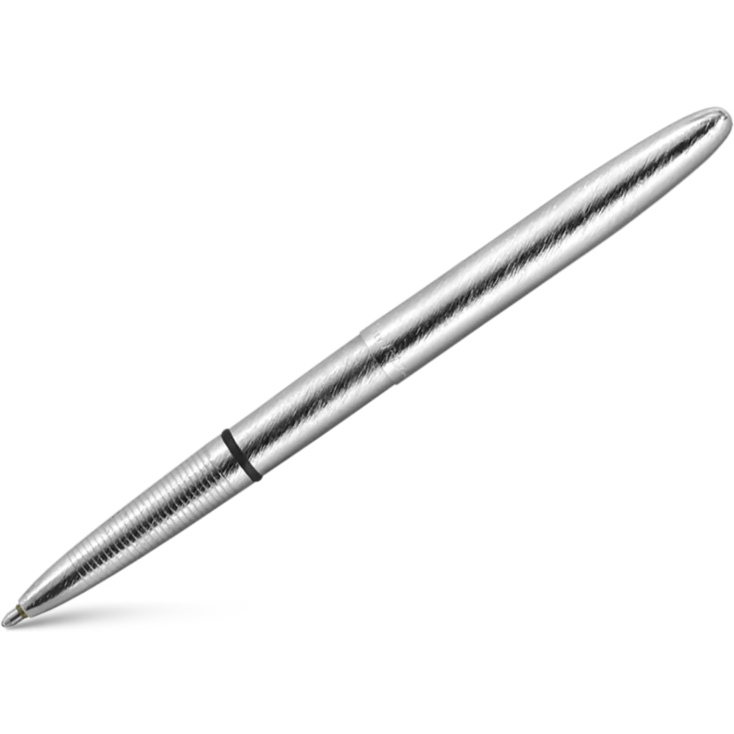 Fisher Space Bullet Ballpoint Pen - Brushed Chrome-Pen Boutique Ltd