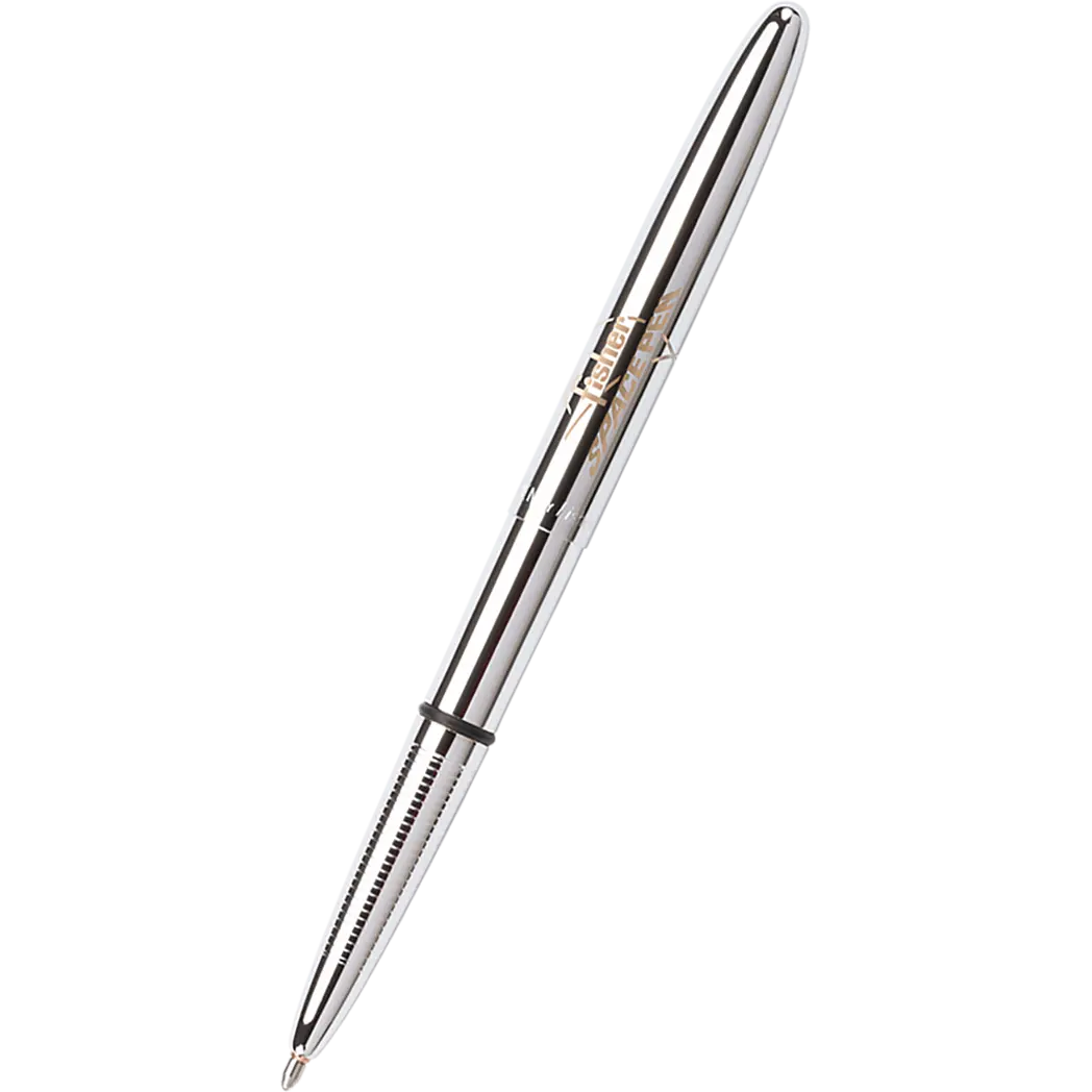 Fisher Space Pen Chrome Bullet with Logo Ballpoint Pen-Pen Boutique Ltd