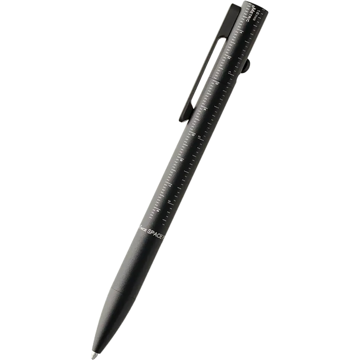 Fisher Space Pen Measure Twice™ Tactical Bolt Action Ballpoint Pen - Matte Black-Pen Boutique Ltd