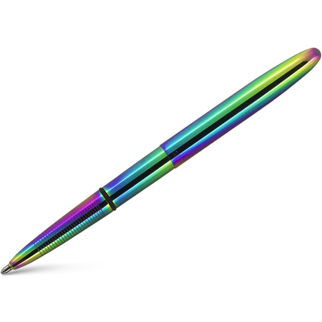Fisher Space Pen Rainbow Titanium Nitride Bullet Ballpoint Pen - Pen Boutique Ltd