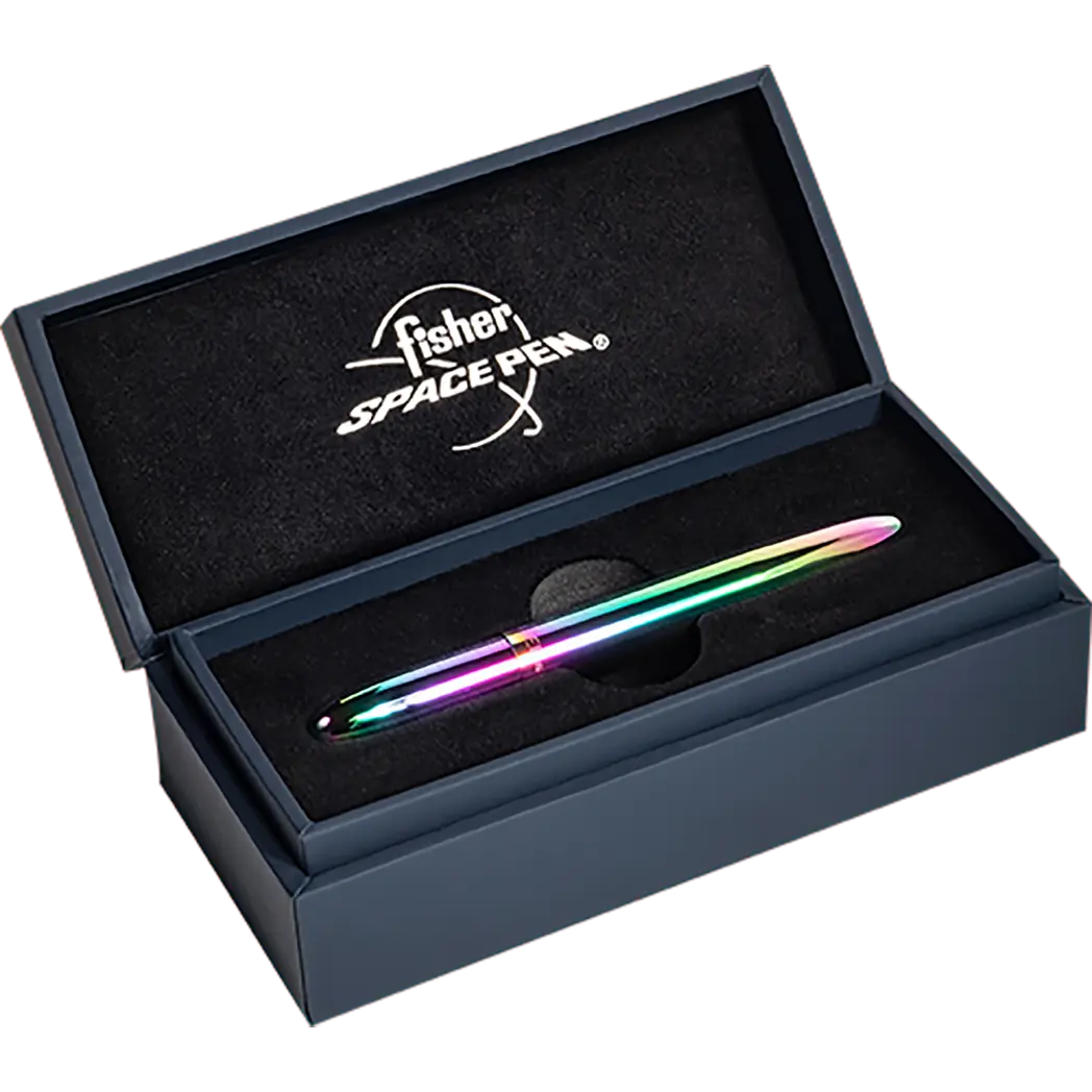 Fisher Space Pen Rainbow Titanium Nitride Bullet Ballpoint Pen-Pen Boutique Ltd