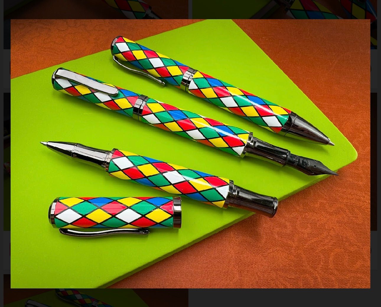 Monteverde Regatta Fountain Pen - Harlequin 2.0 - Pen Boutique Ltd