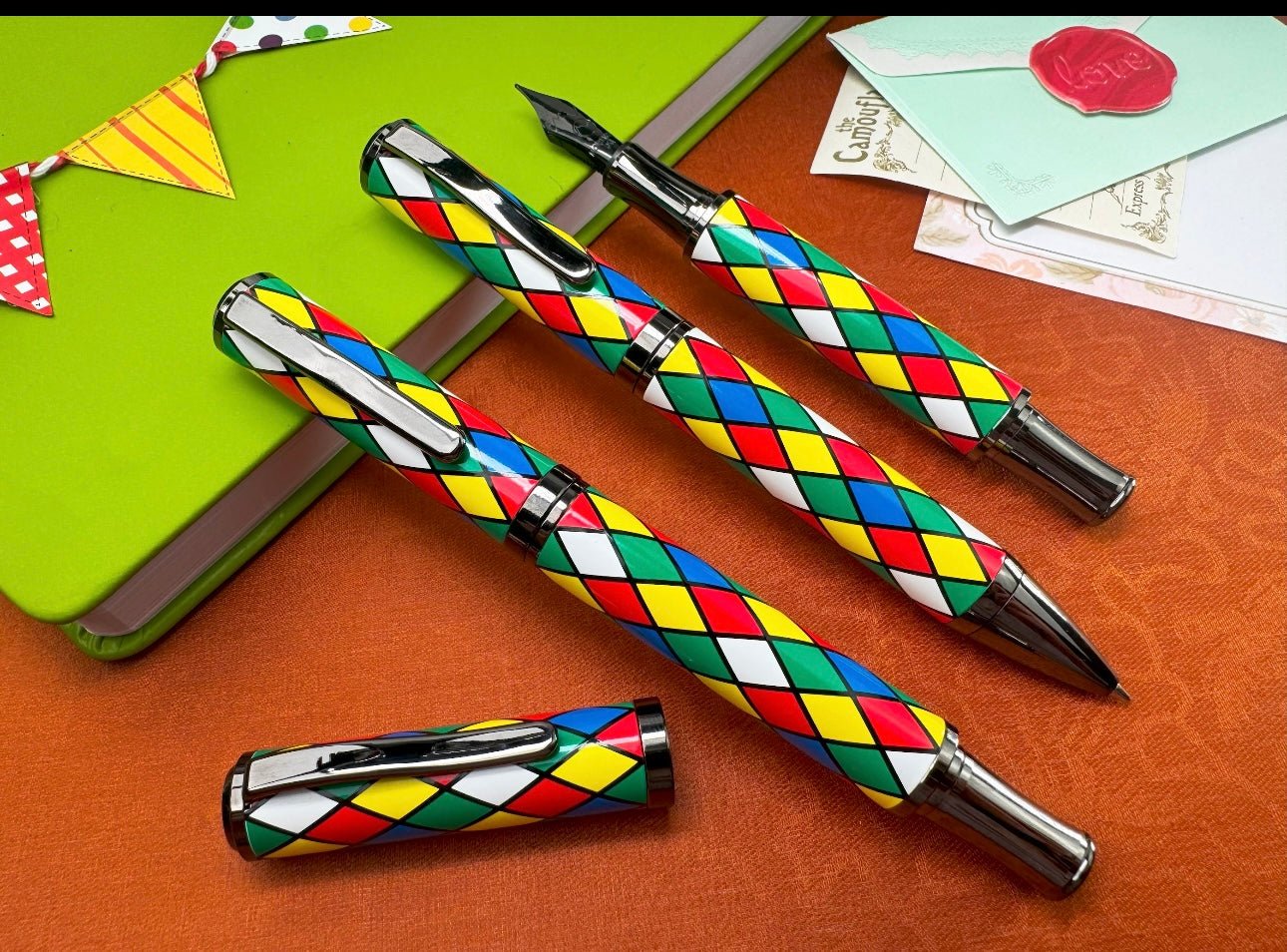 Monteverde Regatta Fountain Pen - Harlequin 2.0 - Pen Boutique Ltd