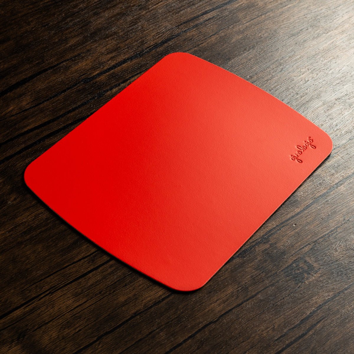 Girologio Repurposed Italian Leather Writing Mat/Mouse Pad - Pen Boutique Ltd