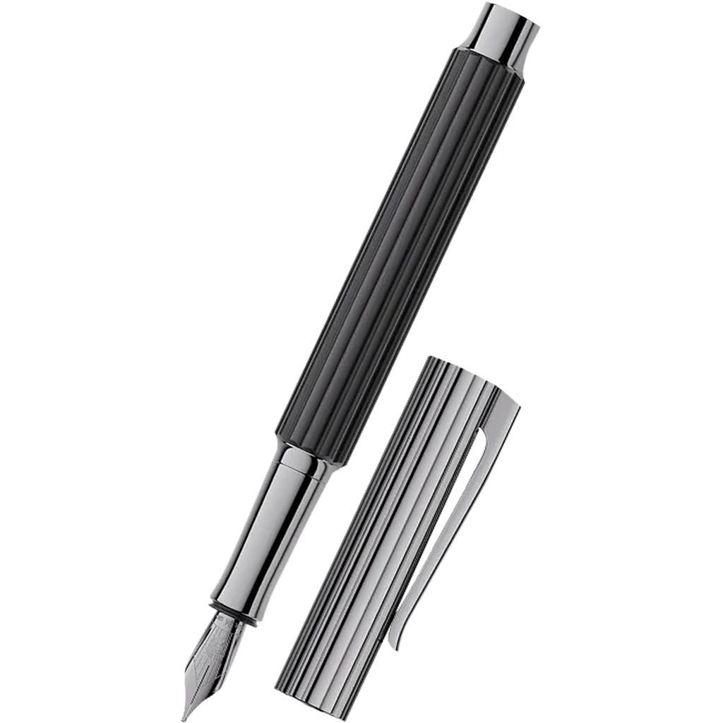 Graf Von Faber-Castell Bloom Fountain Pen - Ebony-Pen Boutique Ltd