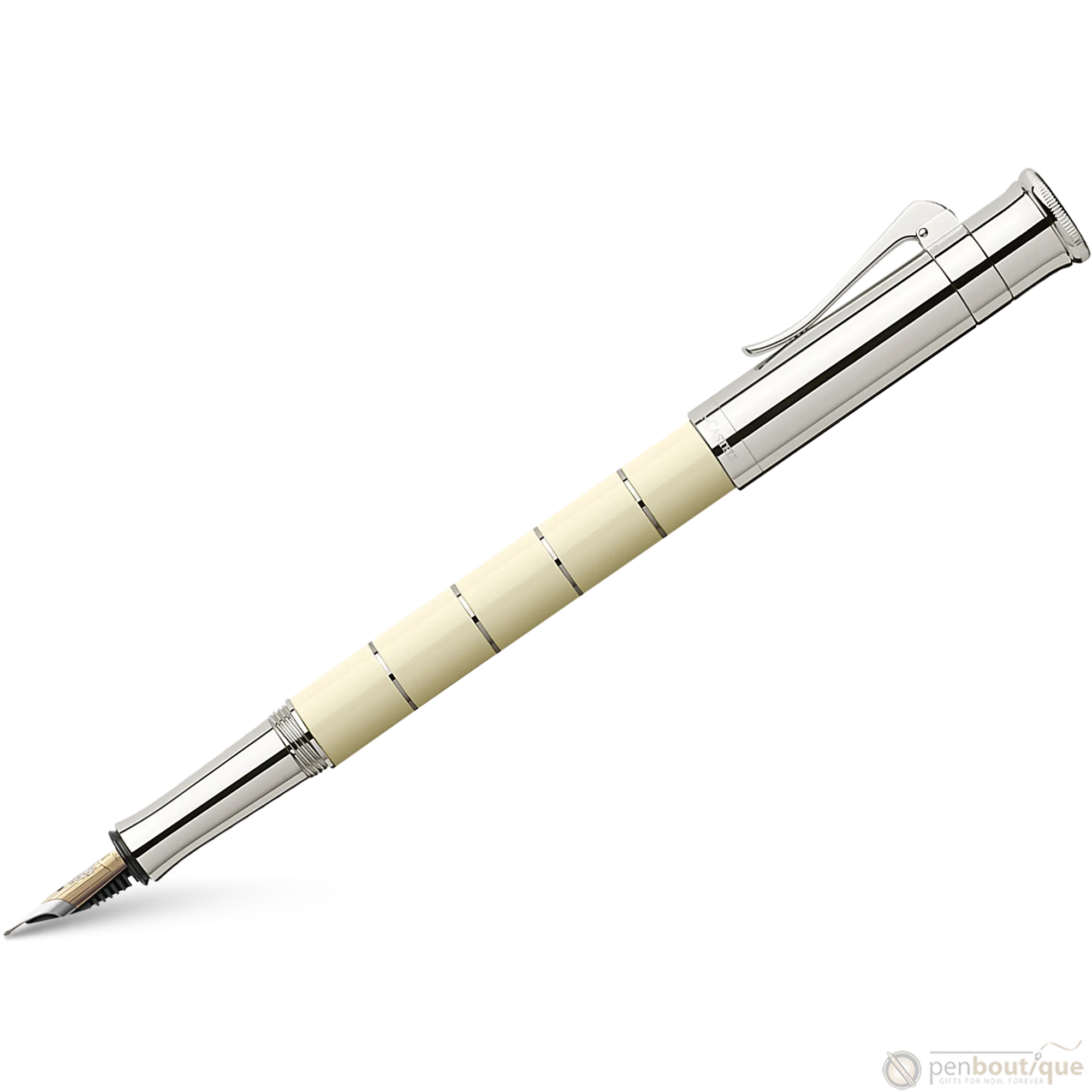 Graf Von Faber-Castell Classic Anello Ivory Fountain Pen-Pen Boutique Ltd