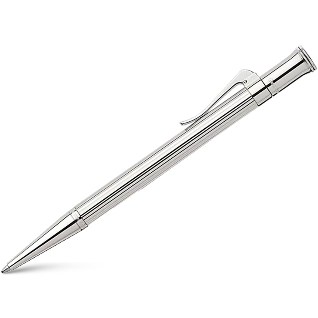 Graf Von Faber-Castell Classic Ballpoint Pen Sterling Silver-Pen Boutique Ltd
