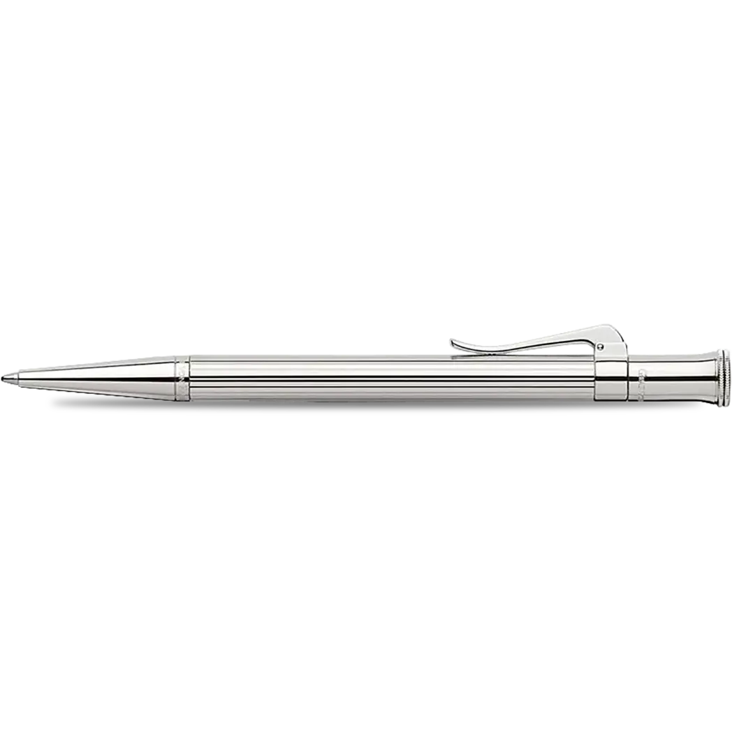 Graf Von Faber-Castell Classic Ballpoint Pen Sterling Silver-Pen Boutique Ltd