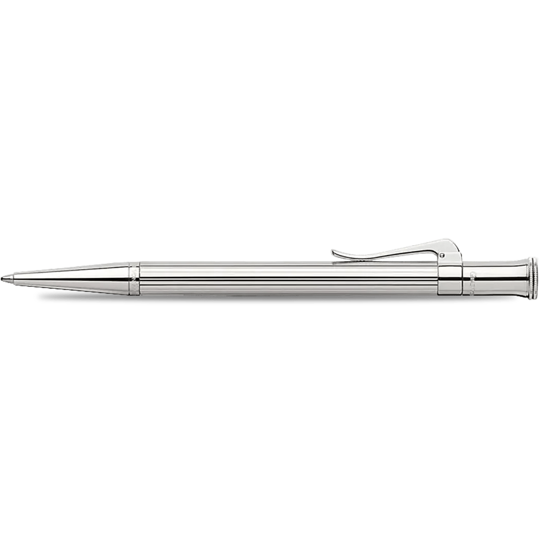Graf Von Faber-Castell Classic Ballpoint Pen Sterling Silver - Pen Boutique Ltd