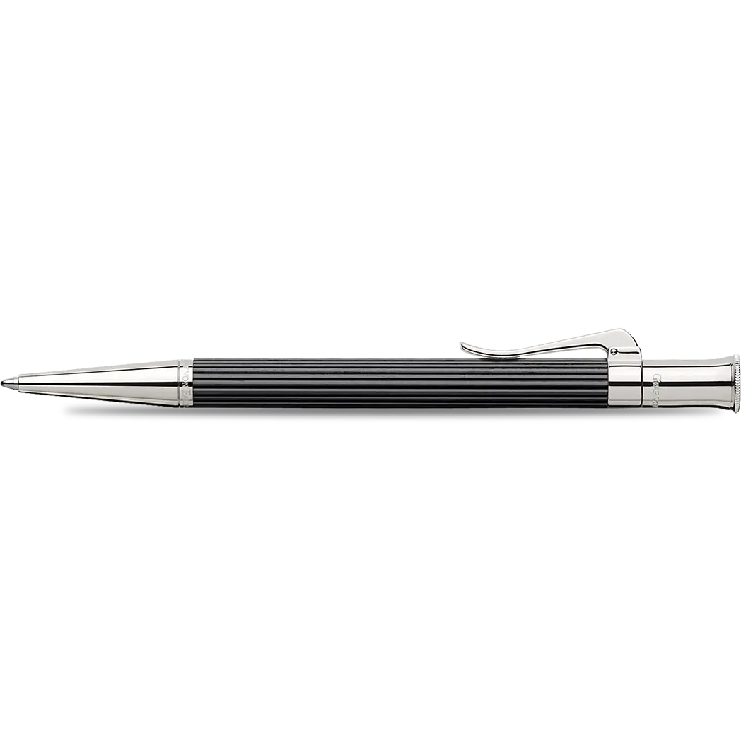 Graf Von Faber-Castell Classic Ebony Ballpoint with Platinum Trim-Pen Boutique Ltd