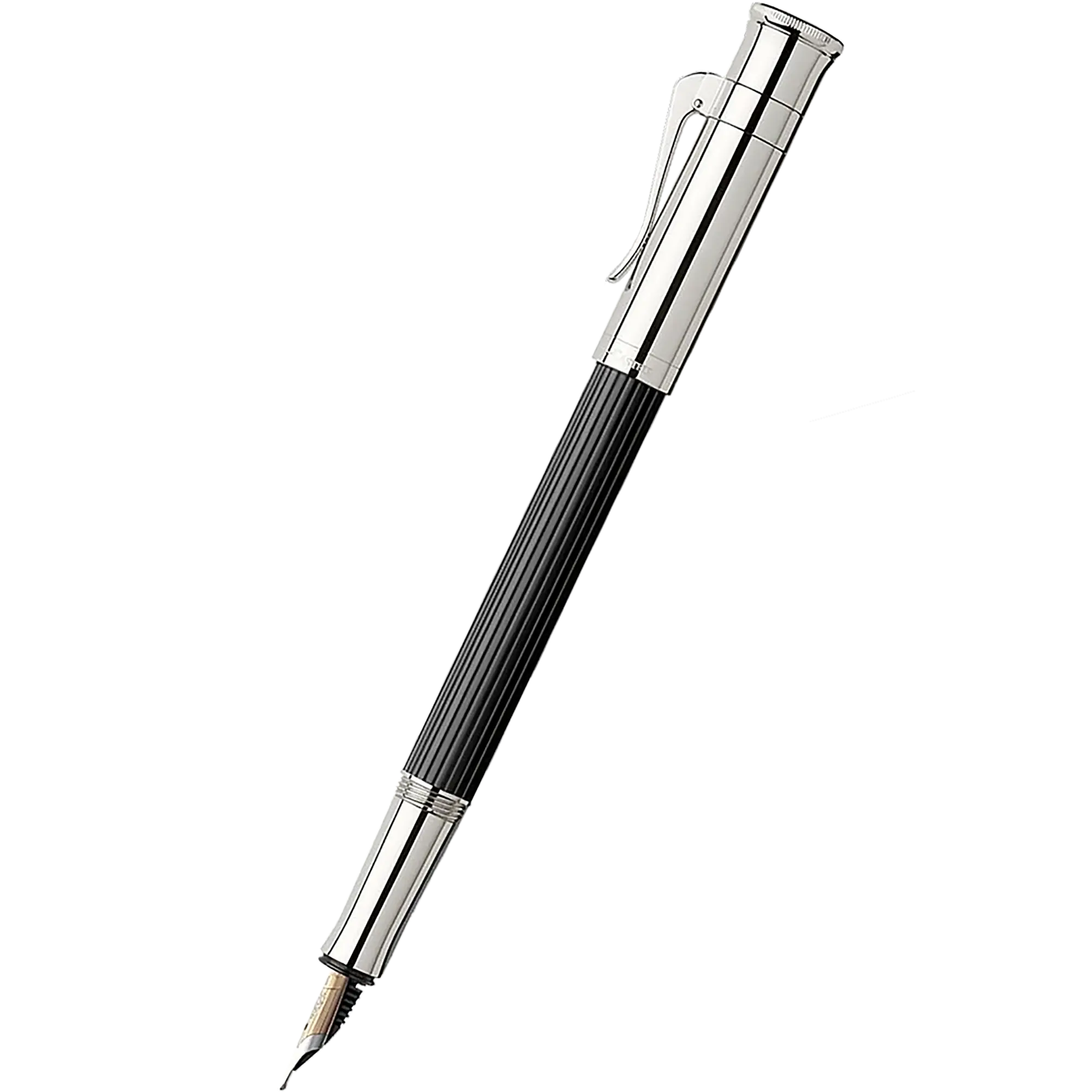 Graf Von Faber-Castell Classic Ebony Wood Fountain Pen-Pen Boutique Ltd